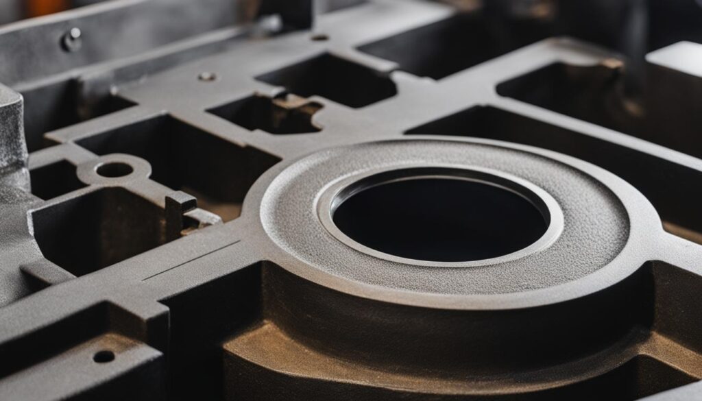 انواع مختلفی از ریخته گری های آهنی انعطاف پذیر متوسط و بزرگ ، فرآیند شن و ماسه رزین ، زمان عایق مورد نیاز برای جعبه ماسه پس از ریختن