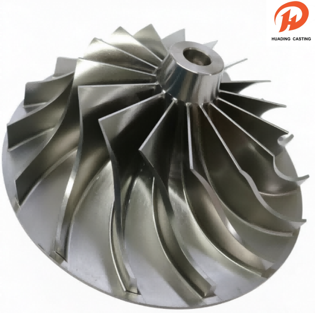 پروانه های کمپرسور گریز از مرکز ماشین کاری دقیق CNC